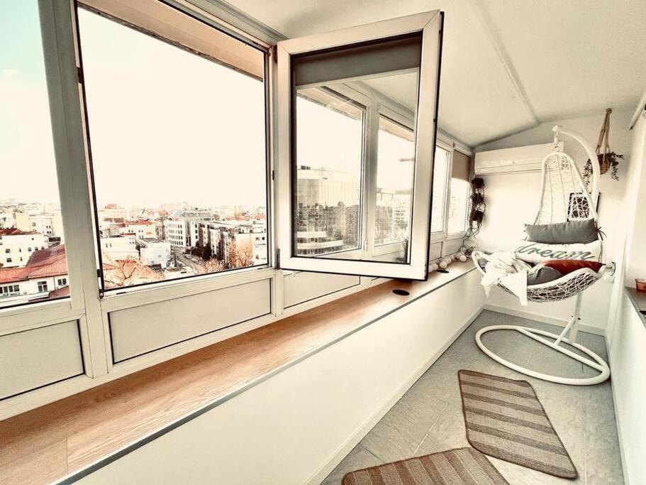 شقة City View Studio In The Heart Of بوخارست المظهر الخارجي الصورة
