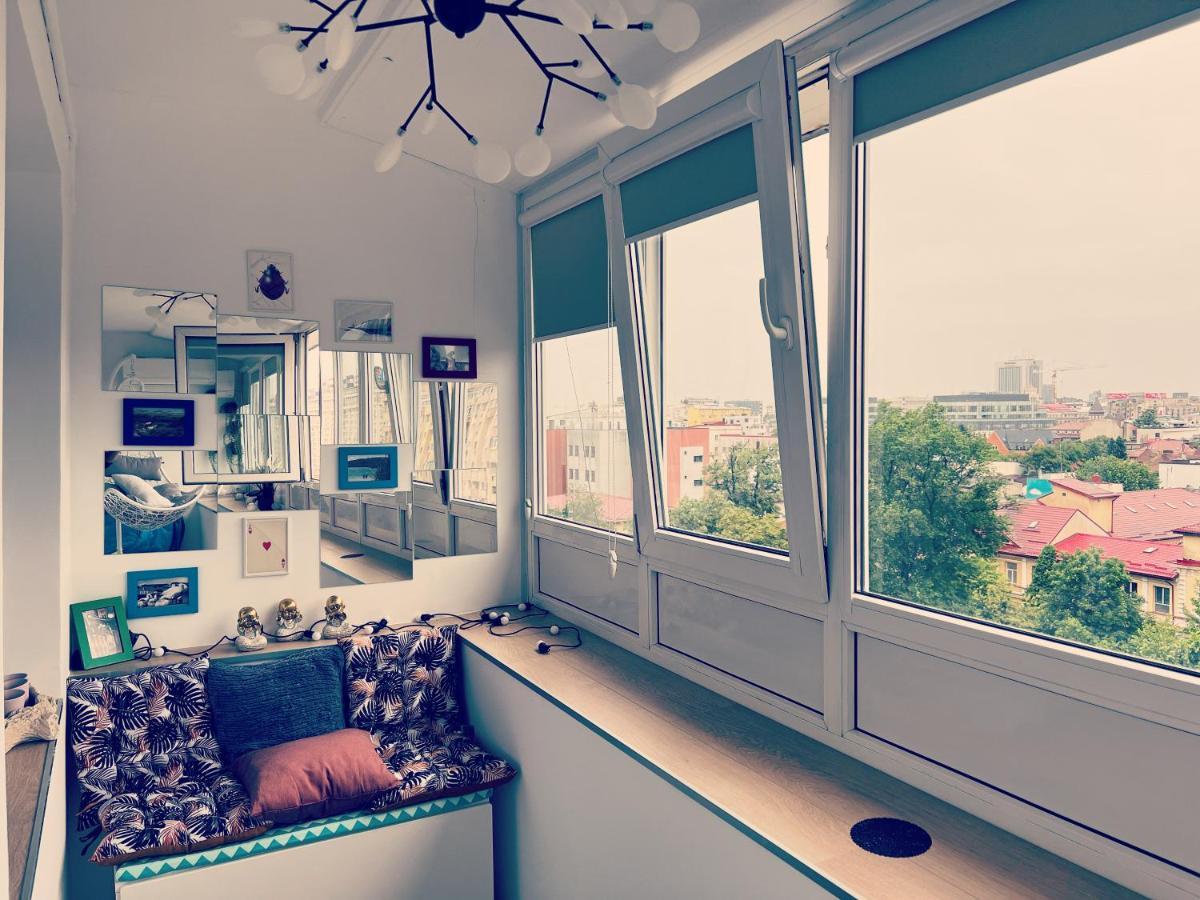 شقة City View Studio In The Heart Of بوخارست المظهر الخارجي الصورة